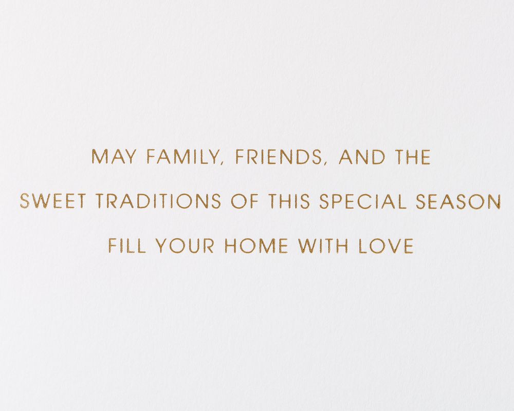 Fill Your Home with Love Hanukkah Greeting Card