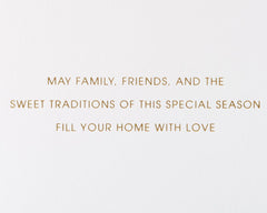 Fill Your Home with Love Hanukkah Greeting Card