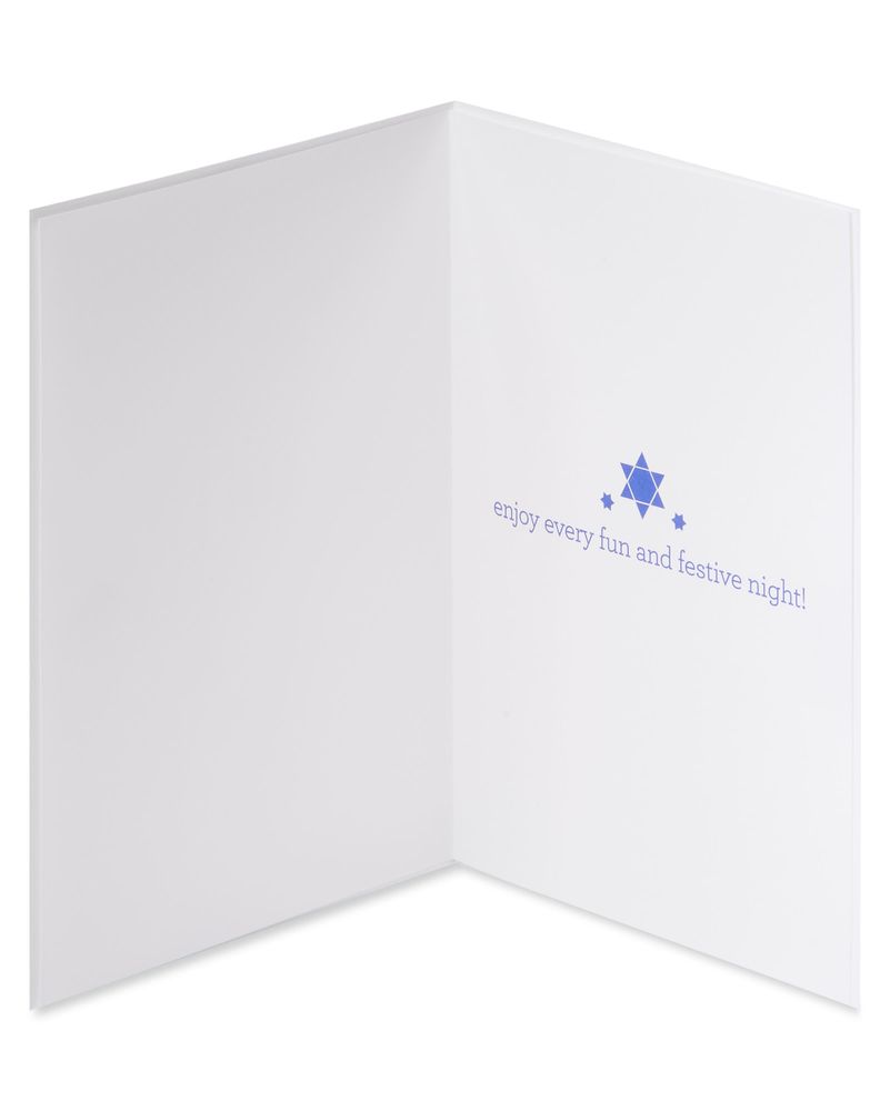 Every Fun and Festive Night Funny Hanukkah Greeting Card