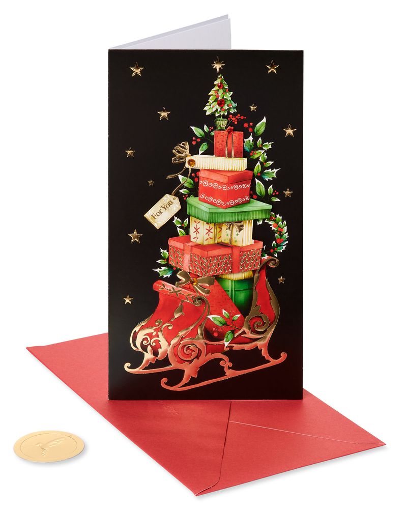 Wonderful Celebration Christmas Greeting Card