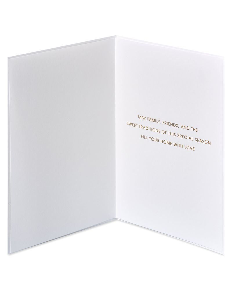 Fill Your Home with Love Hanukkah Greeting Card