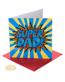 GIVE YOUR POWERS A REST TODAY FATHER’S DAY GREETING CARD
