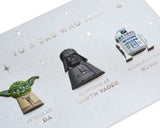 BEST DAD IN THE GALAXY STAR WARS FATHER’S DAY GREETING CARD