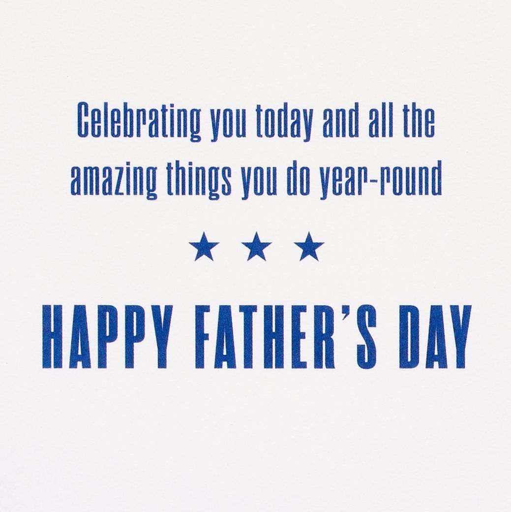 THE AMAZING THINGS YOU DO FATHER’S DAY GREETING CARD