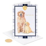 I’M SO LUCKY DOG FATHER’S DAY GREETING CARD FOR DAD