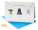 BEST DAD IN THE GALAXY STAR WARS FATHER’S DAY GREETING CARD