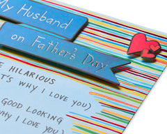 Why I Love You Father’s Day Greeting Card for Husband