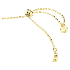 Idyllia bracelet Mixed cuts, Heart with arrow, White, Gold-tone plated