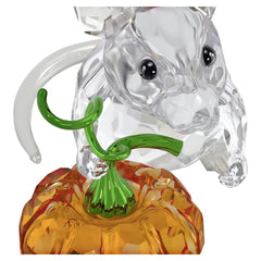Idyllia Mouse and Pumpkin Figurine