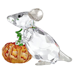 Idyllia Mouse and Pumpkin Figurine