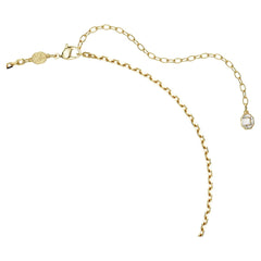 Idyllia pendant Mixed cuts, Apple, Green, 18K gold plated