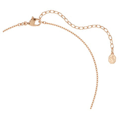Idyllia set Mixed cuts, Heart with arrow, White, Rose gold-tone plated