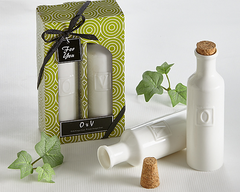 O+V Oil And Vinegar Bottle Cruet Set