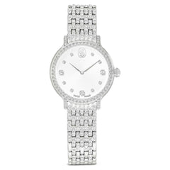 Imber watch Swiss Made, Metal bracelet, Silver tone, Stainless steel