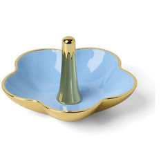 Make It Pop Blue Metal Ring Dish