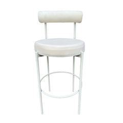 Kaya Barstool - White/White Cushion RENTAL