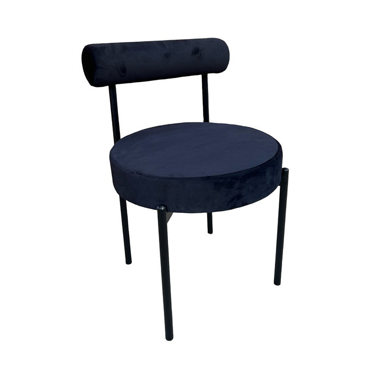 Kaya Dining Chair - Black/Black Cushion RENTAL