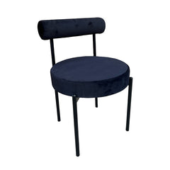 Kaya Dining Chair - Black/Black Cushion RENTAL