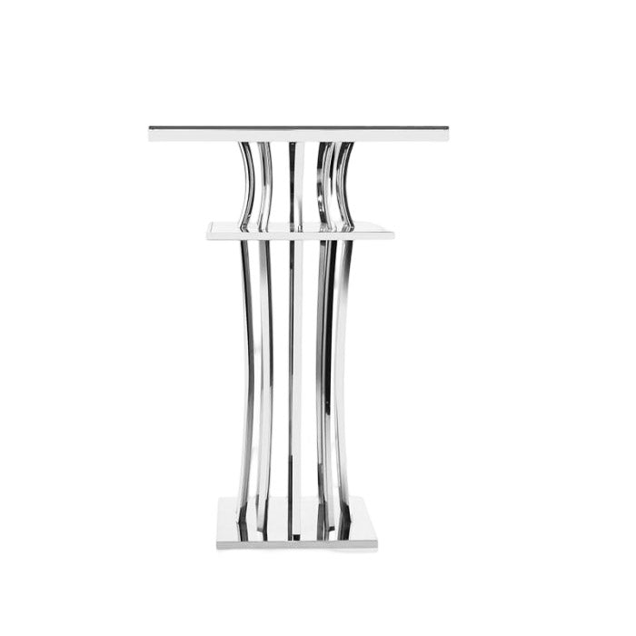 Kerry Cocktail Table - Silver RENTAL