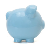 Large Piggy Bank Blue