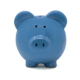 Large Piggy Bank Dark Blue