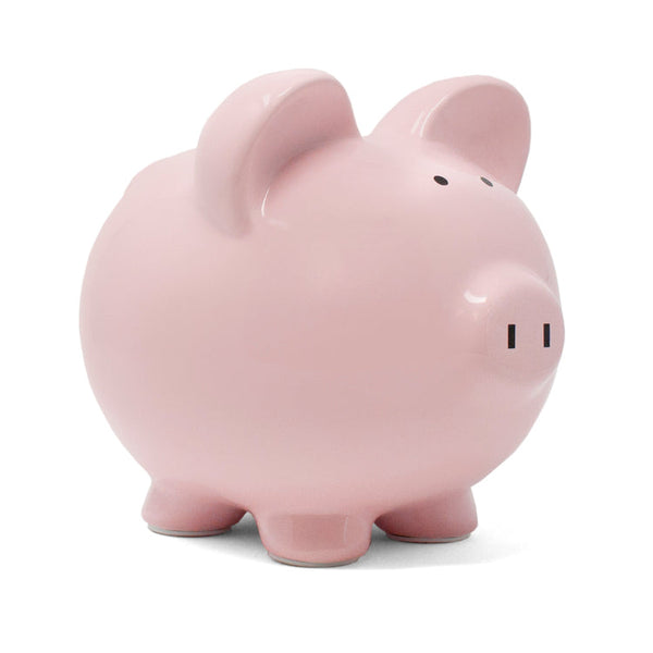 Large Piggy Bank Pink