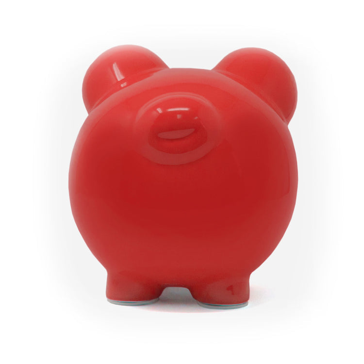 Large Red Piggy Bank
