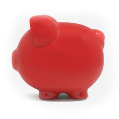 Large Red Piggy Bank