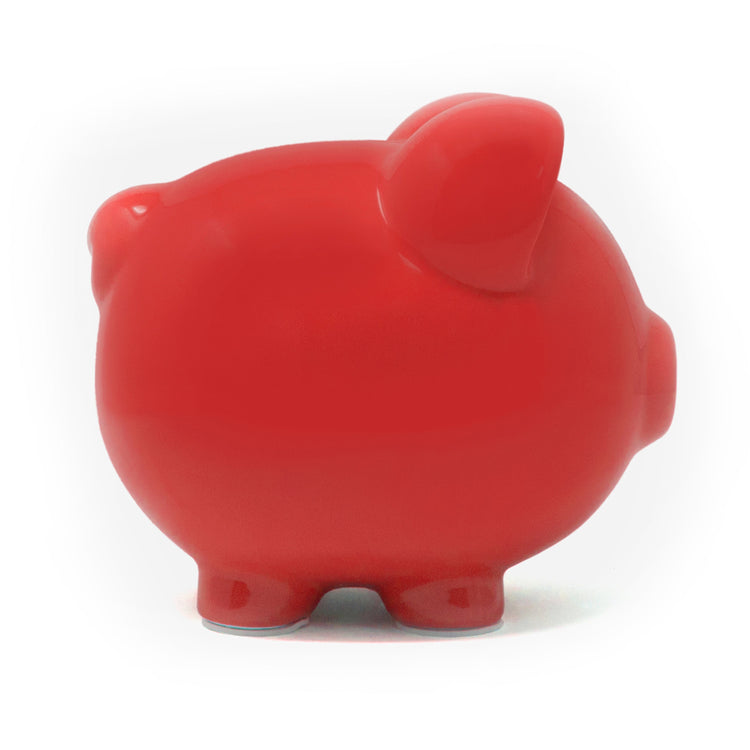 Large Red Piggy Bank