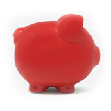 Large Piggy Bank Red