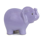 Large Stitched Elephant Bank Lavender