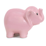 Large Stitched Elephant Bank Pink