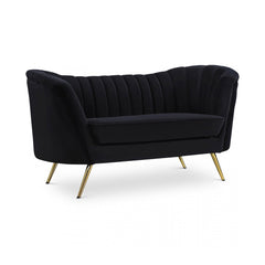 Lauren Loveseat - Black RENTAL