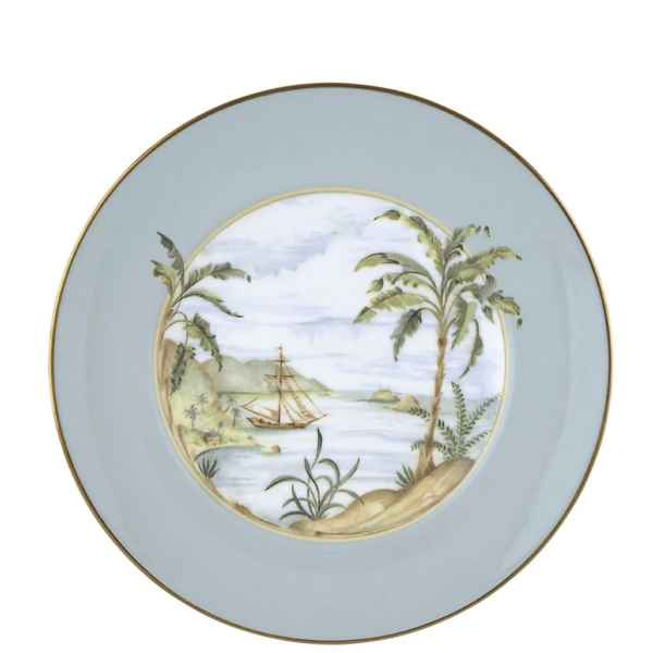 British Colonial Tradewind Porcelain Plate