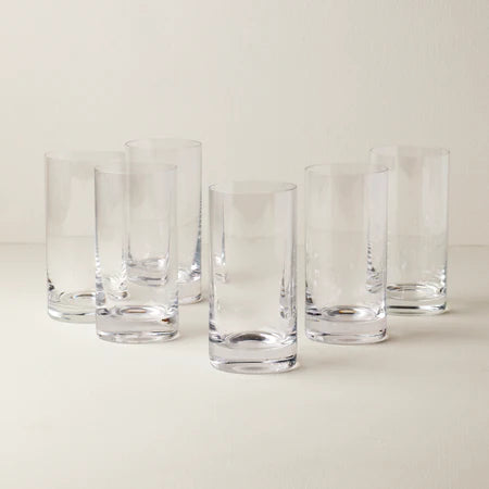 Tuscany Cylinder Hiball Glasses Set of 6
