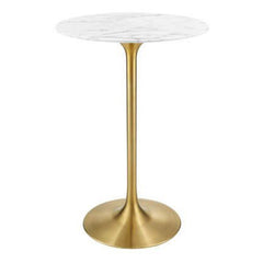Luna Cocktail Table - Gold RENTAL