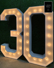 Marquee Numbers RENTAL