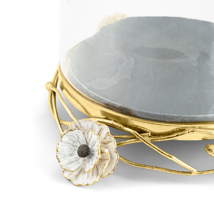 Anemone Cake Stand W/ Dome