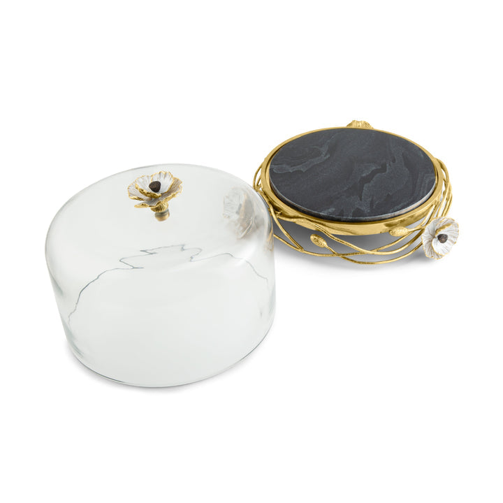 Anemone Cake Stand W/ Dome