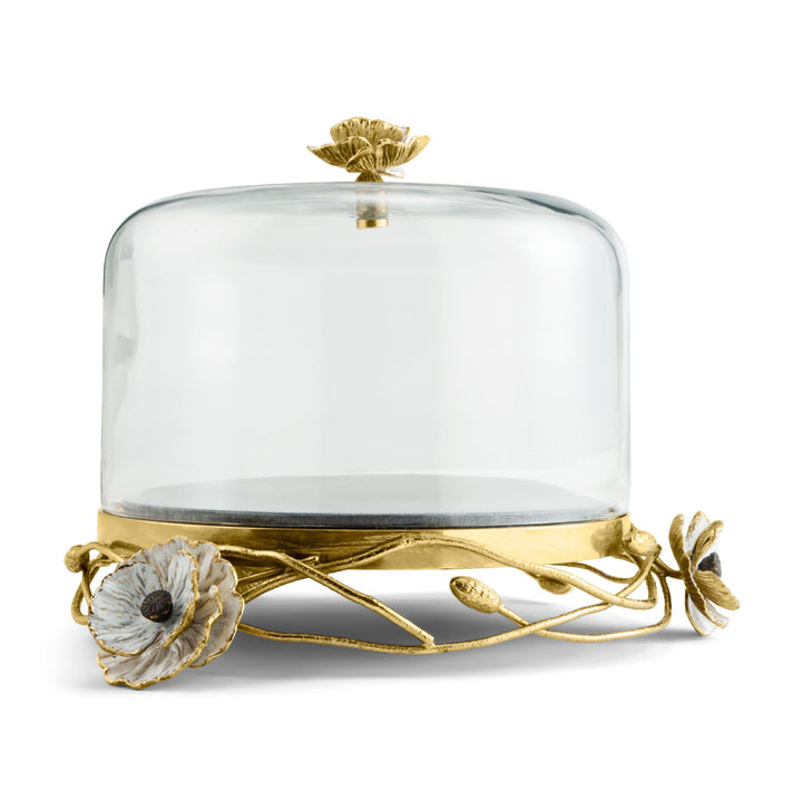 Anemone Cake Stand W/ Dome