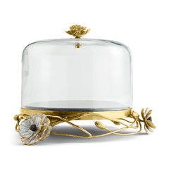 Anemone Cake Stand W/ Dome