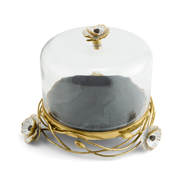 Anemone Cake Stand W/ Dome