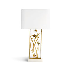 Black Iris Table Lamp