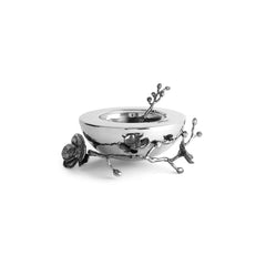 Black Orchid Caviar Dish W/ Spoon