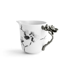 Black Orchid Metal Creamer