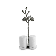 Black Orchid Salt Pepper Set