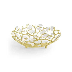 Butterfly Ginkgo Gold Bread Basket