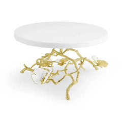 Butterfly Ginkgo Gold Cake Stand