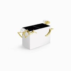 Butterfly Ginkgo Gold Cutlery Caddy