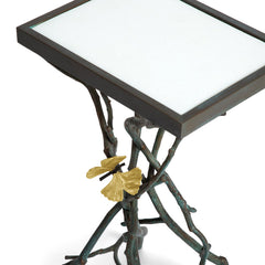 Butterfly Ginkgo Accent Table